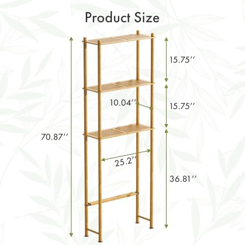 That Dead Space Above Your Toilet Is Costing You Storage — alternate angle showing product details