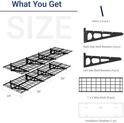Your Garage Floor Is Not a Storage System — Put It on the Wa — alternate angle showing product details