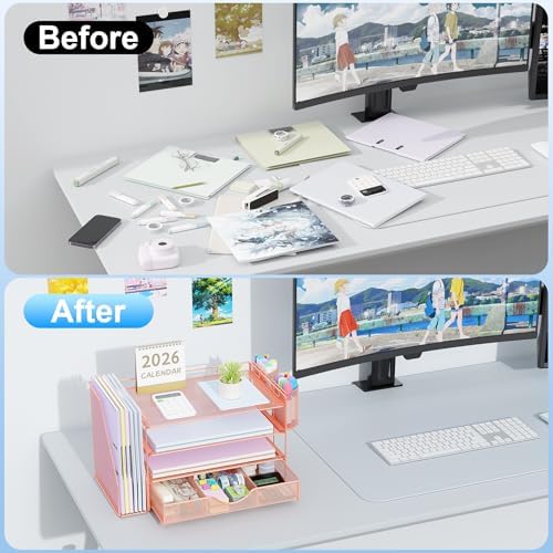Your Desk Has Disappeared Under a Layer of Paper and Pens — alternate angle showing product details