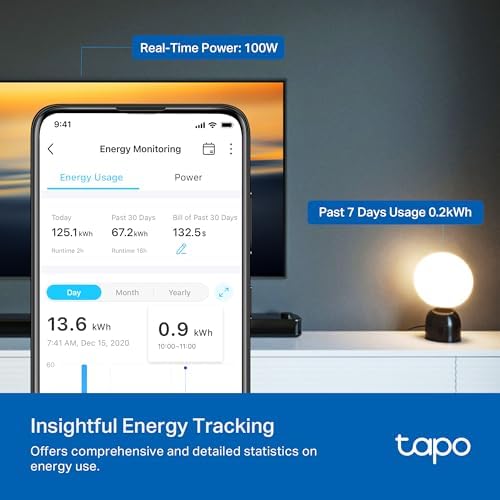 Tapo P115 Smart Plug — alternate angle showing product details