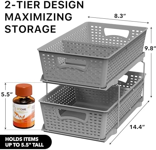 The Under-Sink Cabinet Avalanche: How to Stop Losing Bottles — alternate angle showing product details