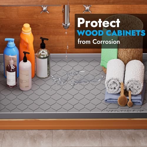 Winisok under sink mat — third detail angle